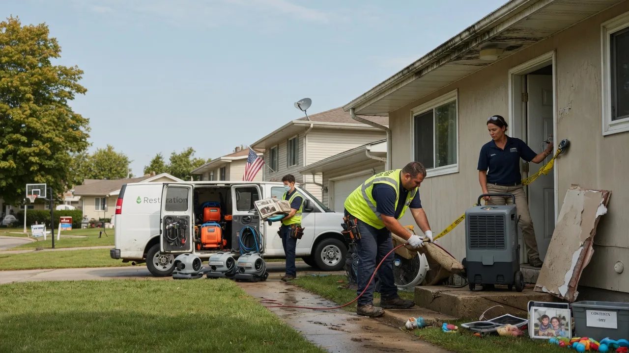 Water Damage Restoration in Brownsburg, VA near me